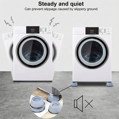 Universal  Anti-Vibration Pads – Enhanced  Stability  For Home Appliances [4 Pcs ]