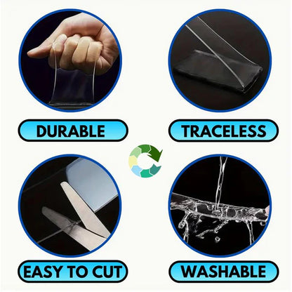 Tape - Multipurpose Double Sided Ivy Grip Tape (3 Meter, Pack of 2)