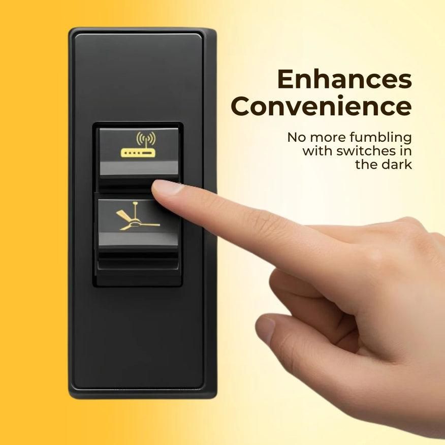 Premium Gold Switch Sticker [ 100 Stickers ]