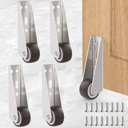 4 Pcs Small Caster Wheel