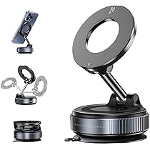 Vacuum Suction Magnetic Bracket