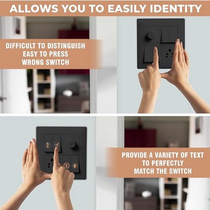 Premium Gold Switch Sticker [ 100 Stickers ]