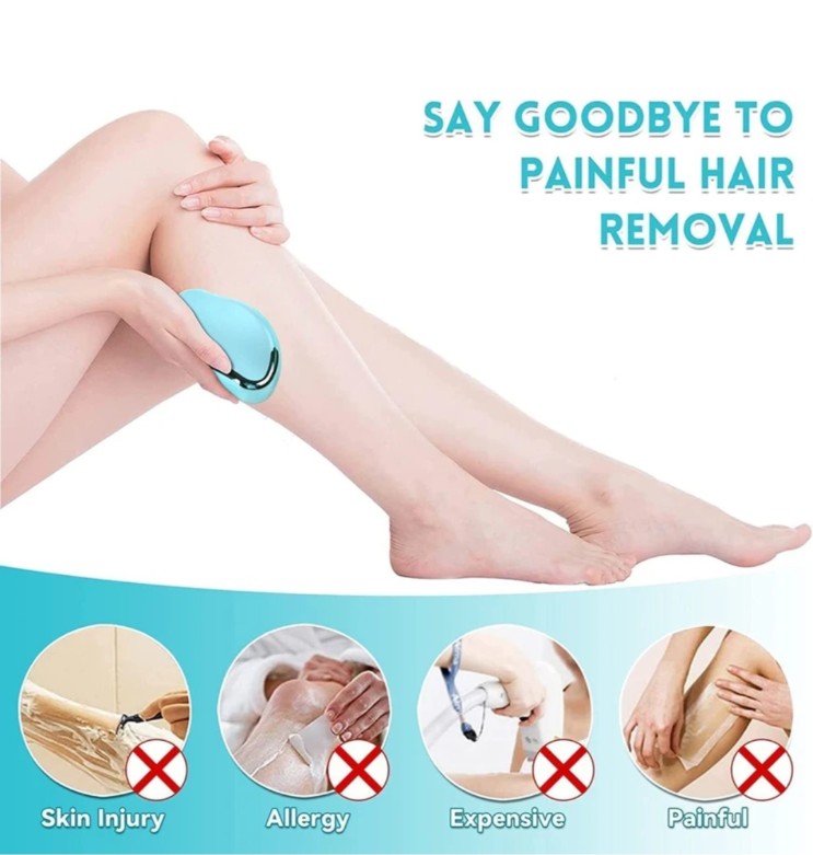 Effortless Hair Removal System: Nano-Dot Technology Crystal Stone | Smooth & Radiant Skin