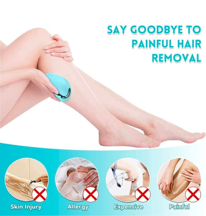 Effortless Hair Removal System: Nano-Dot Technology Crystal Stone | Smooth & Radiant Skin